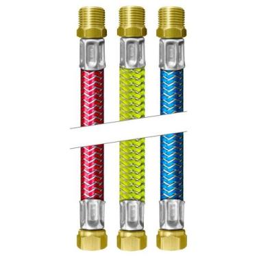 Imagem de Kit Instalação Aquecedores A Gás (M) 1/2"pol x (F) 1/2"pol - BIG - 40c