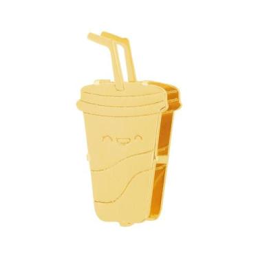 Imagem de Pingente Aço Hit Milk Shake 11.5mm Gold IPG - Convex