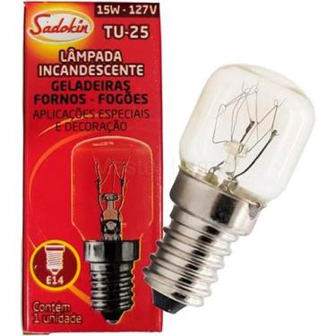 Imagem de Lampada Incandescente Geladeira/Forno 127v TU-25 - SNJ INDUSTRIA