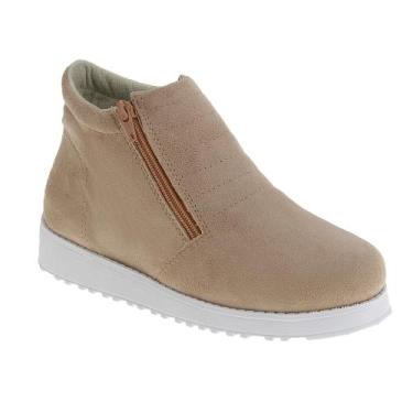 Imagem de Tenis Feminino Tecido Macio Confortável Zipper La Botte, Castor, 38