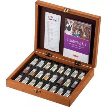 Imagem de Kit Aromas De Vinho Espumante 24 tipos sommelier Degustação - Boccati