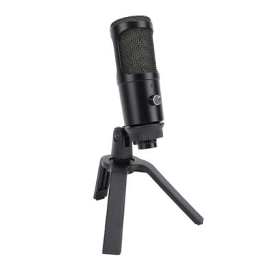 Imagem de Microfone para Jogos, Microfone USB para Computador Com Mudo Rápido, Botão de Ganho Rotativo para PC, Podcasts, Streaming de Vídeos, Microfone Condensador, Plug and Play
