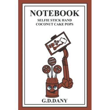 Imagem de NOTEBOOK SELFIE STICK HAND COCONUT CAKE POPS