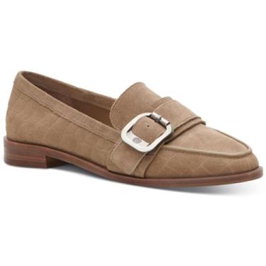 Imagem de Vince Camuto Mocassim feminino Cenkanda com fivela, Cogumelo Selvagem, 35