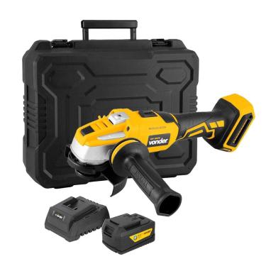 Imagem de Esmerilhadeira 4.1/2" Bateria 18V 4AH Brushless IEV1847B Vonder