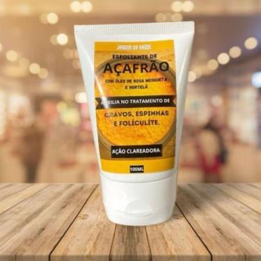 Imagem de Creme Esfoliante de Açafrão - Anti-Foliculite Clareia, Renova e Ilumin