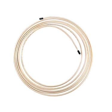 Imagem de The Stop Shop Rolo de 2,8 metros/bobina de 3/16 polegadas (parede de 0,71 cm) tubulação de linha de freio de níquel de cobre