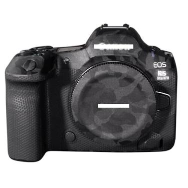 Imagem de uconsmimo Película de câmera para Canon EOS R5 Mark II Adesivo protetor camuflagem preta decalques para EOS R5 Mark II filme totalmente embrulhado proteção anti-arranhões