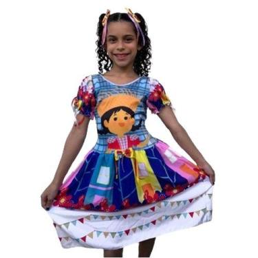 Imagem de Vestido Caipira Adulto  Modelos Lindos e Coloridos Ideais para o Arrai