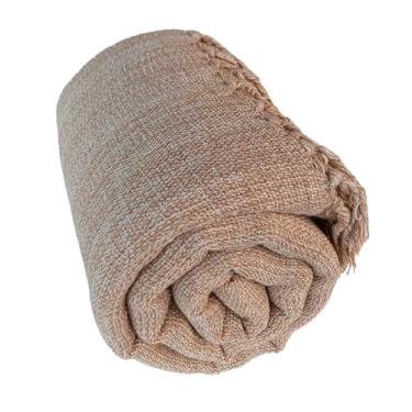 Imagem de Manta Cama Sofá Retrátil Gigante Algodão 2,40 X 1,80(Bege)