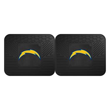 Imagem de FANMATS Tapete utilitário NFL 12362 - San Diego Chargers - 2 peças, 35,5 x 43,1 cm