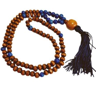 Imagem de Japamala 108 Contas madeira com semente de açai - Paz Interior Store, 
