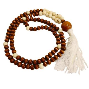 Imagem de Japamala 108 Contas madeira com semente de açai - Paz Interior Store, 