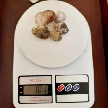 Imagem de Pedra Natural Quartzo Misto 100 e 200 gramas - Paz Interior Store, 100