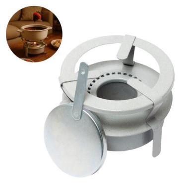 Imagem de Fogão portátil 1 boca espiriteira a álcool camping - Dasshaus De Mesa 