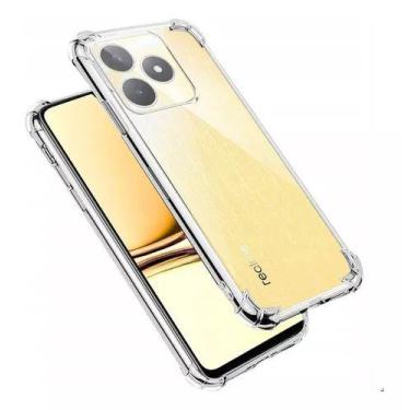 Imagem de Capa Capinha TPU Para Realme Note 50 4G Anti Impacto Transparente - LX