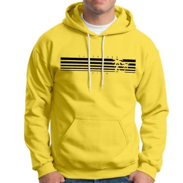 Imagem de Moletom Moda Casual Masculino Feminino Blusa De Frio Em Algodão Com Capuz-Unissex
