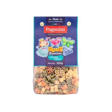 Imagem de Macarrão Italiano Princesas Bambini Paganini 300g