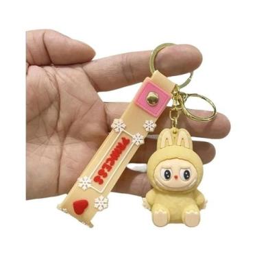 Imagem de Chaveiros Kawaii Labubu Para Crianças Acessórios Itabag Bonecos De Bri