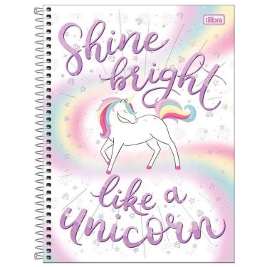 Imagem de Caderno Espiral Capa Dura Universitário 10 Matérias Blink 160 Folhas Estampa 5