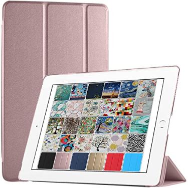 Imagem de DuraSafe Cases Para iPad 10,5 polegadas 2019 Air 3 Geração [Air 3ª] Slim Leve Protetor Fosco PC Duplo Ângulo Suporte Frontal e Capa Traseira - Cobre Dourado