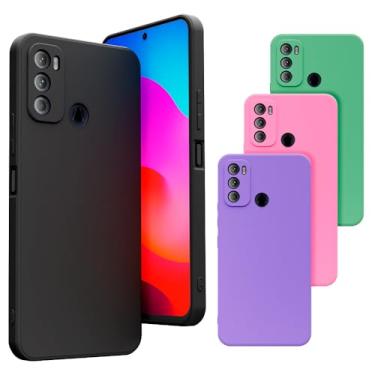 Imagem de Capa Capinha Case Compatível_Motorola Moto G60S Silicone Veludo Premium [2ASHOP] (LILÁS)