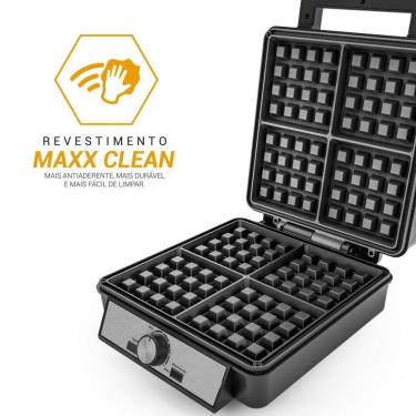 Imagem de Waffle Maker Philco 5 Temperaturas 4 Waffles PWM04A 110V