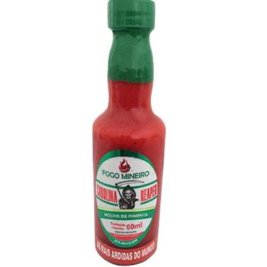 Imagem de Molho de Pimenta Carolina Reaper 60 ml - Fogo Mineiro