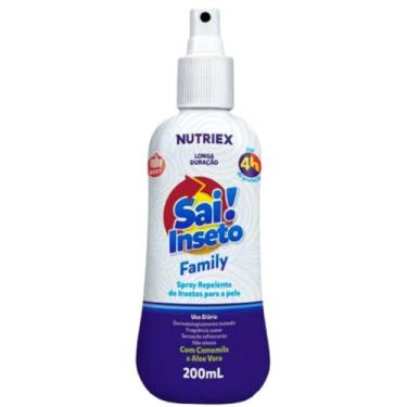 Imagem de #NUTRIEX REPELENTE SAI INSETO 4HR FAMILY 200ML