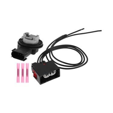 Imagem de REPAIROCK 1 conjunto de fiação de soquete de luz de seta para Dodge para Ram 1500 2500 3500 2009-2020 No.68226719AA lâmpada traseira conector chicote de cabos