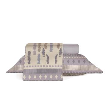 Imagem de Jogo Roupa de Cama King 4 peças, 100% algodão 180 fios Teka Florença