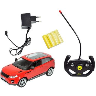 Imagem de Carro Controle Remoto Champion SUV Vermelho sem Fio Recarregavel DM TOYS DMT5051