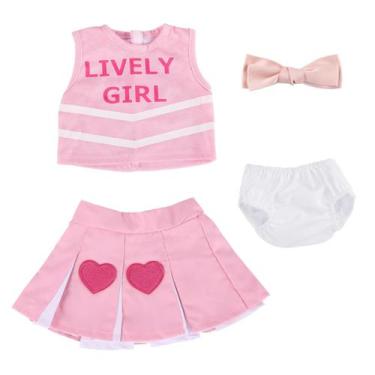 Imagem de Conjunto de roupas Reborn Baby Doll BABESIDE para bonecas de 43 a 56 c