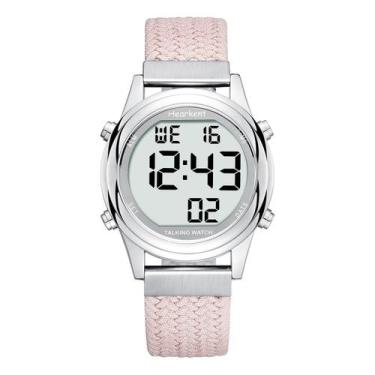 Imagem de Talking Watch Hearkent Digital LCD Big Numbers para mulheres