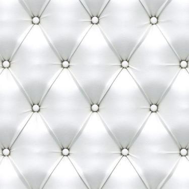Imagem de Papel de Parede Adesivo Couro Branco - 015 - Multimpressão