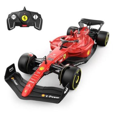 Imagem de Carro RC RASTAR Ferrari F1-75 modelo 1/18 em escala 2022 para crianças