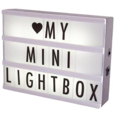 Imagem de Luminaria Painel Letreiro Light Box A5 96 Letras/Números