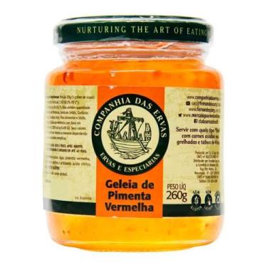 Imagem de Geleia de Pimenta Vermelha Companhia das Ervas 260g
