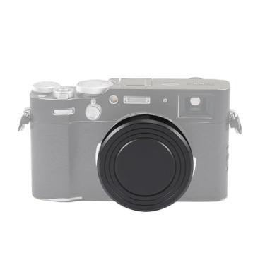 Imagem de FocusFoto Tampa frontal de liga de alumínio para câmera digital Fujifilm Fuji X100V X100VI – Proteção de metal premium com interior macio