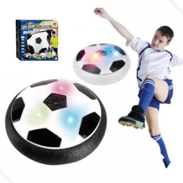 Imagem de Brinquedo Hover Ball Bola Flutuante Disco Futebol Som Luz - DM Toys
