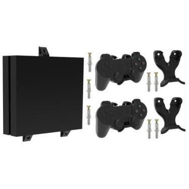 Imagem de Kit Suporte Compatível Playstation 4 Slim Controles Ps4 Vert - PEKO, 3