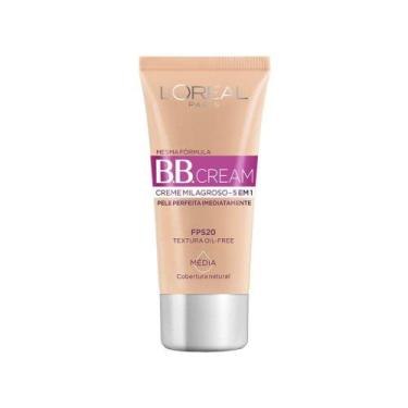 Imagem de Base Facial L'Oréal Paris BB Cream Média 30ml - LOreal, Médio, Origina