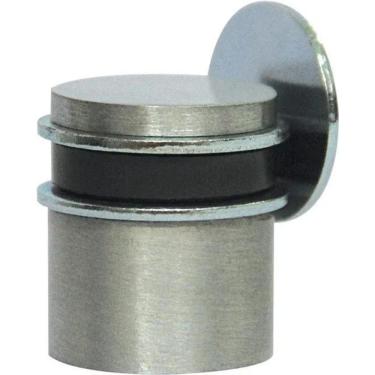 Imagem de 2X Prendedor Magnético Para Porta Fixação Sem Furos Escovad