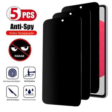 Imagem de Protetor De Tela Anti-espionagem Xiaomi Redmi Note 10 11 12 13 pro 11S