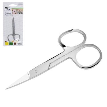 Imagem de Tesoura De Unha De Inox Com Ponta Reta 9Cm Na Cartela