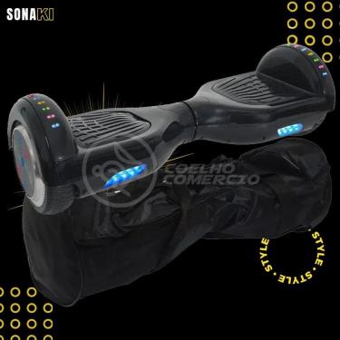 Imagem de Hoverboard Infantil Skate Elétrico Bluetooth - Preto Nº59