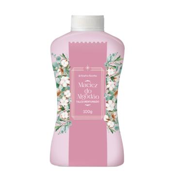 Imagem de Talco Perfumado Multiuso Maciez Do Algodão 100Gr Abelha Rainha (5319)
