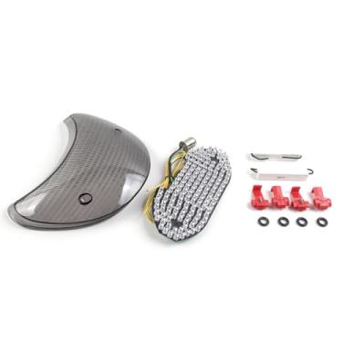 Imagem de Lanterna traseira de LED fumê Arashi para Ducati Supersport 1999-2007, luz traseira de freio de seta, acessórios de substituição integrados para motocicleta