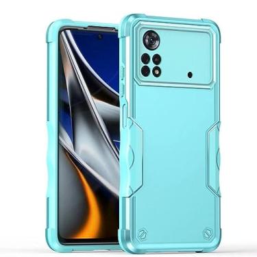 Imagem de Para Galaxy Z Flip 4 5G Armor Phone Case Slim Fit Protection Back Cover para Samsung Galaxy Z Flip 3 Case Coque, Mint, para Galaxy Z Flip 4