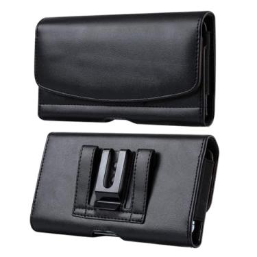 Imagem de Covthch Capa de celular compatível com BLU G64 G53 G44 G35 G34, BLU G64L, capa com clipe de cinto e porta-cartão compatível com Samsung Galaxy S25/S24/S23/S22/S21/S20 Ultra